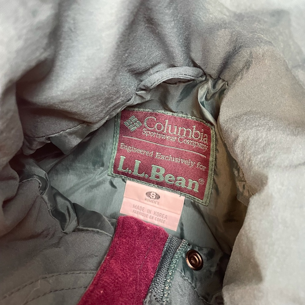Vintage L.L. Bean Columbia parka windbreaker jacket - Picture 4 of 4